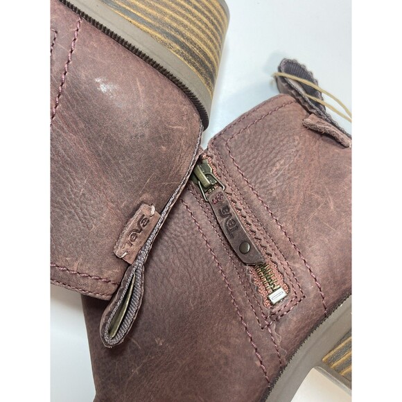 Tevo Women’s Anaya Bootie In RR Burlwood Sz 9 New - Picture 6 of 12